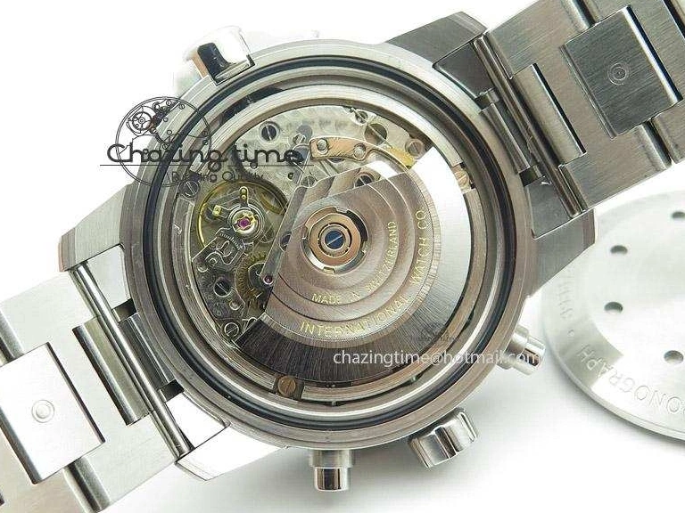 MIROTIME 1228 Versatile Aquatimer Chrono IW376803 V6F 1:1 Best Edition White Dial On SS Bracelet A 7359